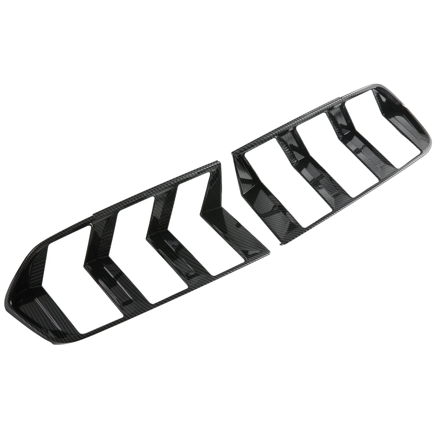 

For Ford Mustang 2024 2025 Car Rear Light Lamp Cover Trim Overlay ABS Exterior Car Accessories 2pcs