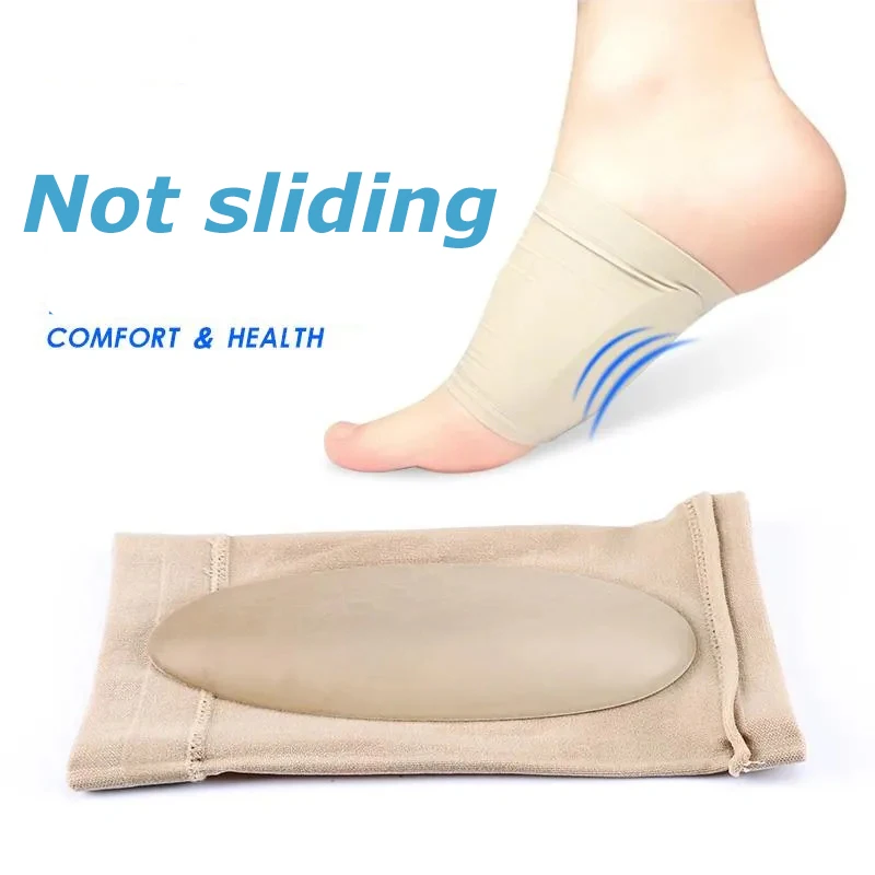 

Arch Support Orthotic Plantar Fasciitis Cushion Pads Sleeve Heel Spurs Flat Feet Orthopedic Pad Correction Insoles Foot Care Pad