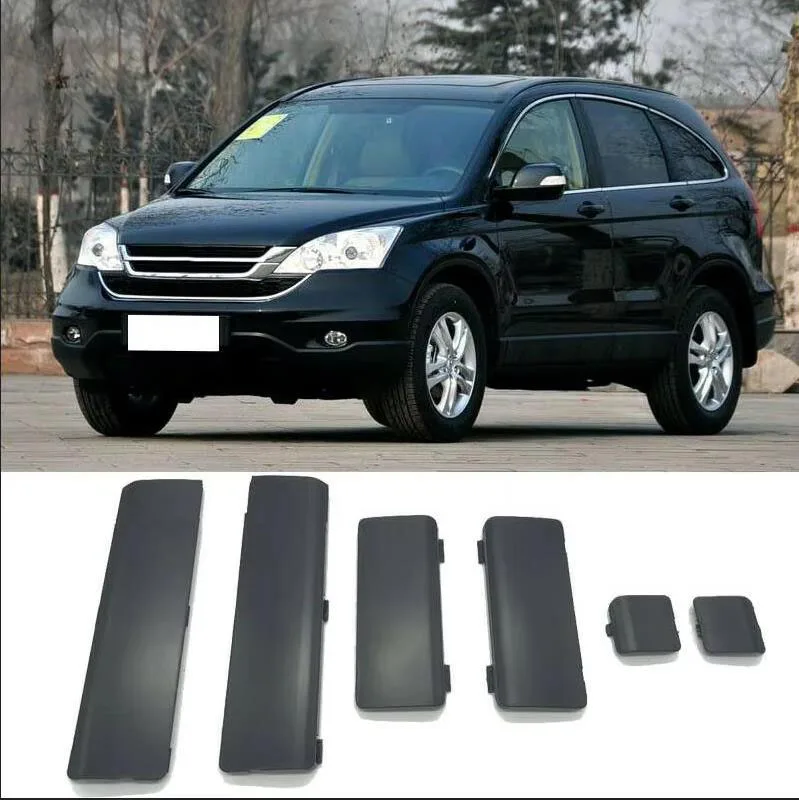 

For Honda CR-V 2007-2011 Black Plastic Original Roof Luggage Rack Cap 6PCS