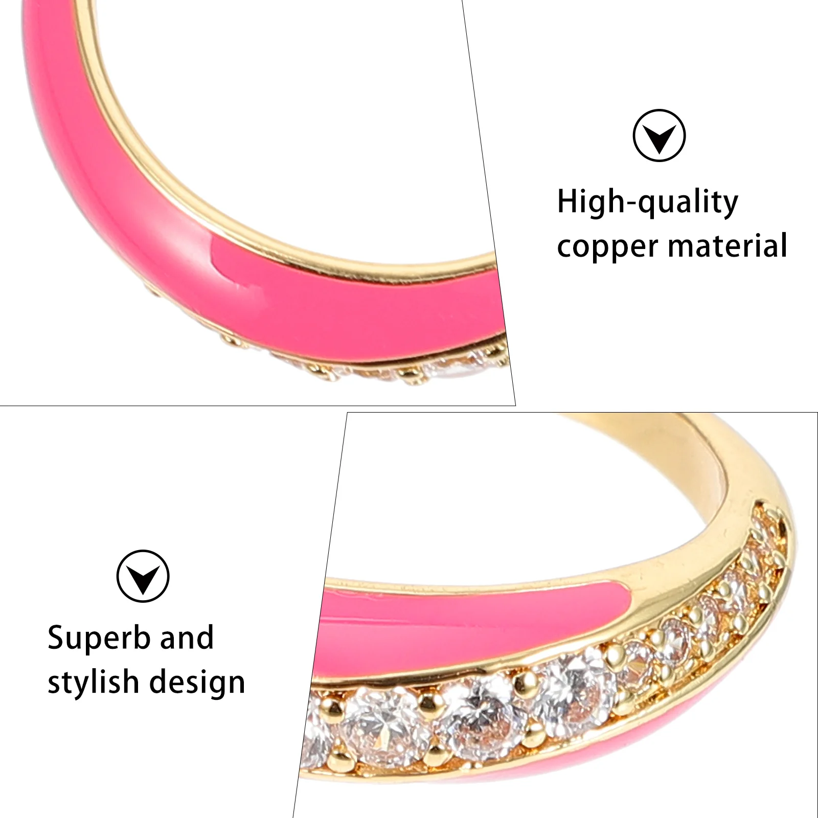 

1pcs Adjustable Women Jewelry Finger Delicate Design Fidget Stylish Opening Ring Jewelry Party Adjustable Ring Wedding Gift