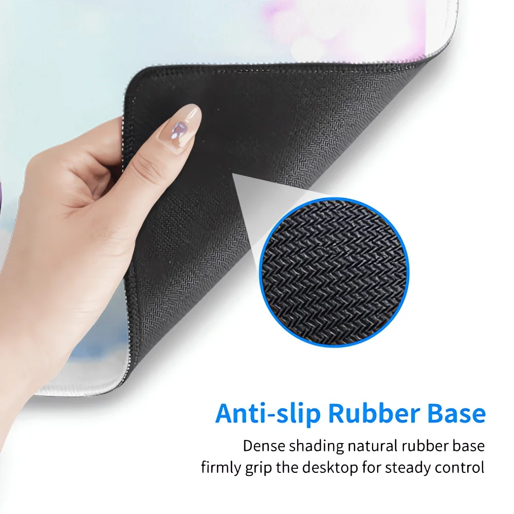 Anime HD Printing XL Technology Gamer Rubber Anti-Slip Desktop Locking Edge Accessories Bocchi The Rock Gamer Uniform Mouse Pad