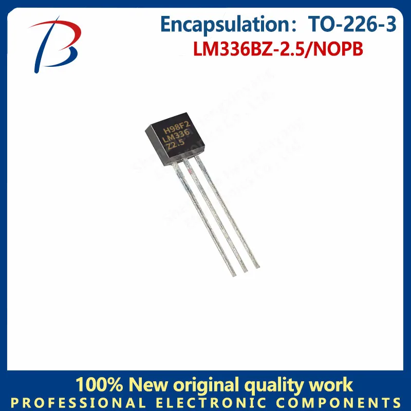 Chip de circuito de tensão, 10pcs, lm336bz-2.5, nopb, to-226-3, 2.49v, 10ma