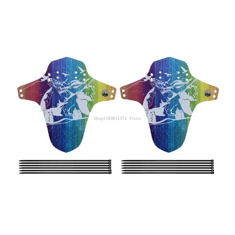 

2 упаковки брызговиков для снежных велосипедов, велосипедные брызговики, универсальные брызговики, брызговики