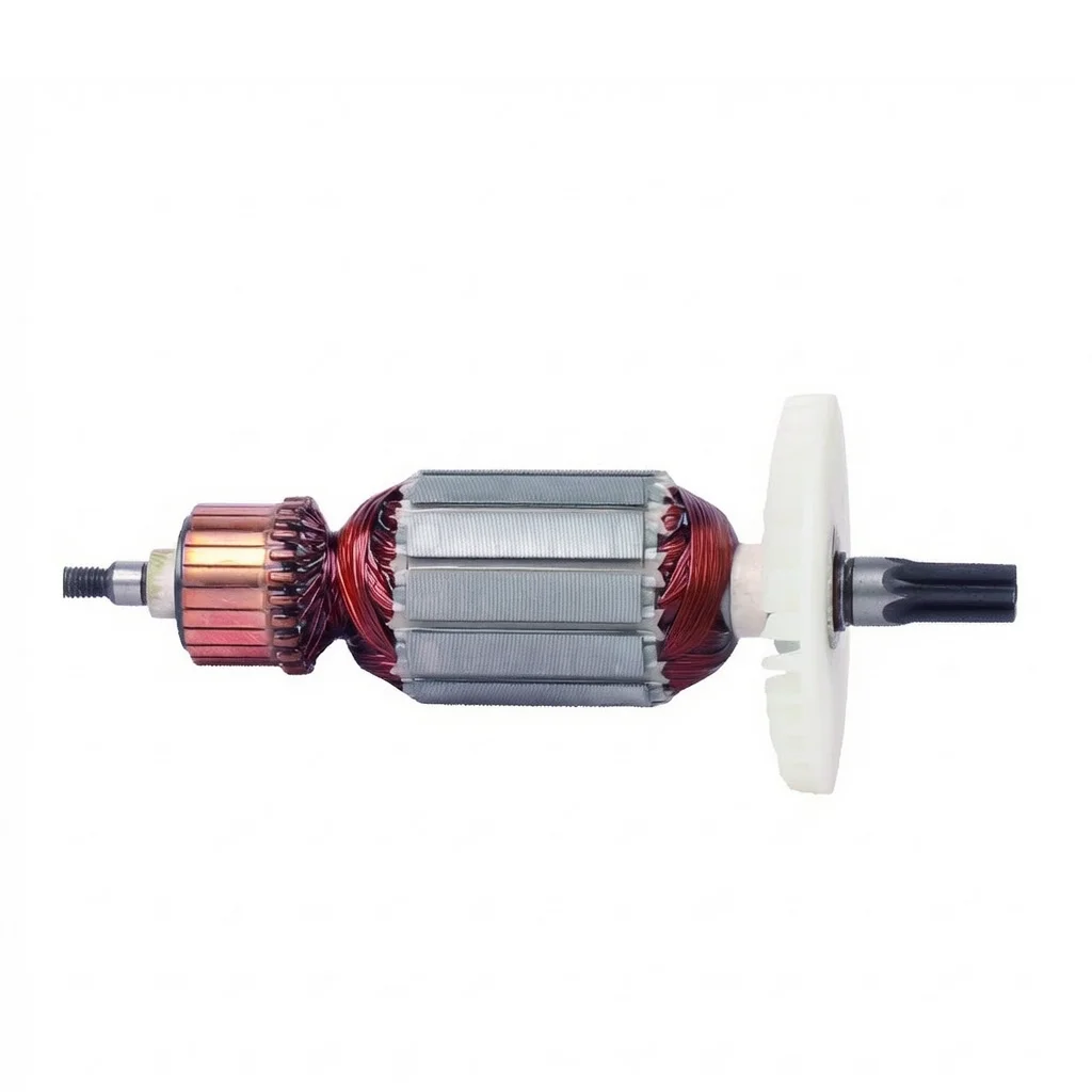Pure Copper Armature Rotor Motor Anchor for Hitachi 360591E DH40MRY DH40M DH40MR DH40SR DH40FR Rotary Hammer Accessories