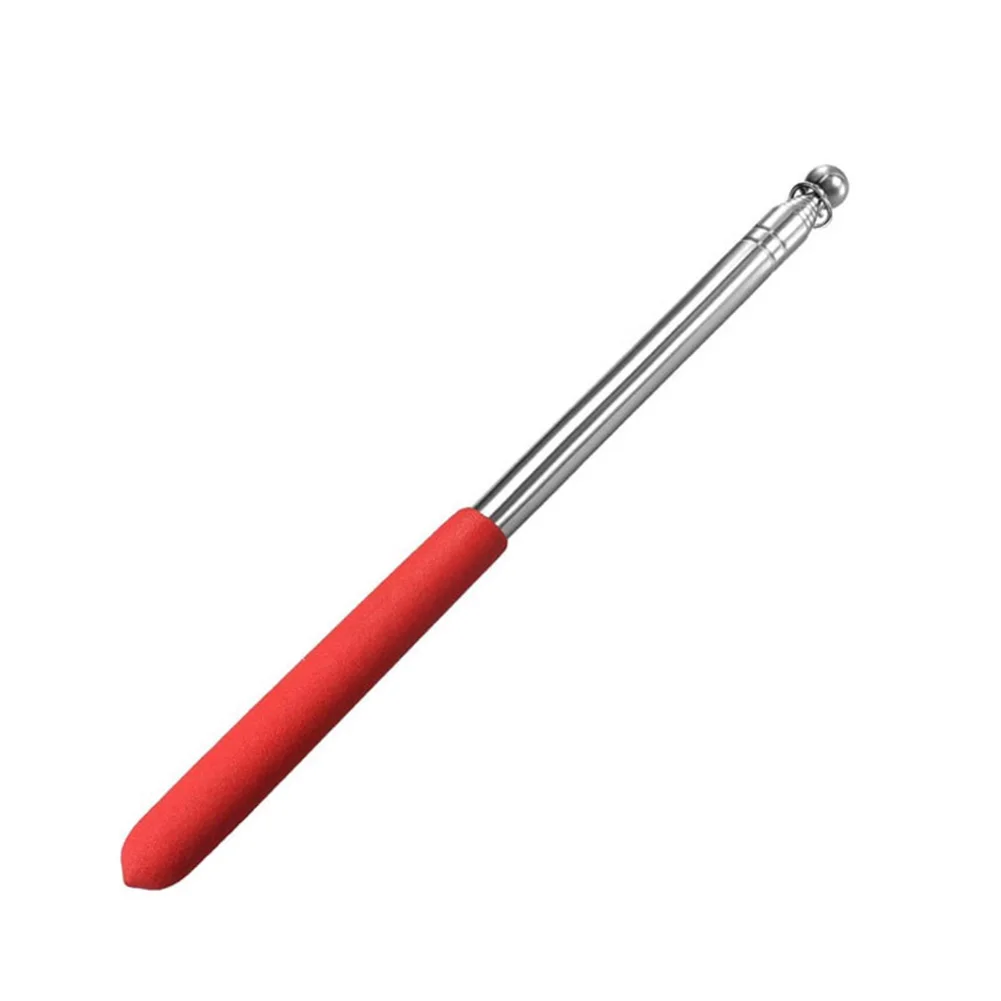 BANDEIRA Pólo Portátil Jardim Sala de Aulas TELESCÓPICO WINDSOCK EXTENDÁVEL Secador de Cabelo Aço Inoxidável Resistente Portátil