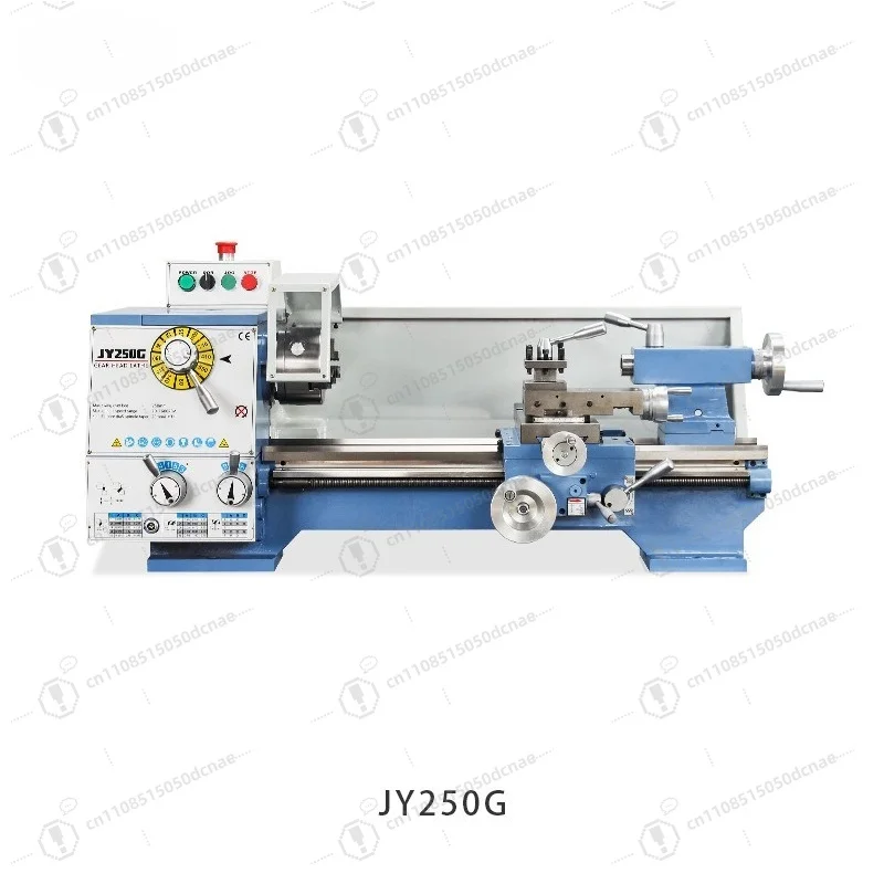 JY250G Mini Bench Lathe, Precision Multi Function Metal Lathe with Metal Gear for Home & Industrial Use