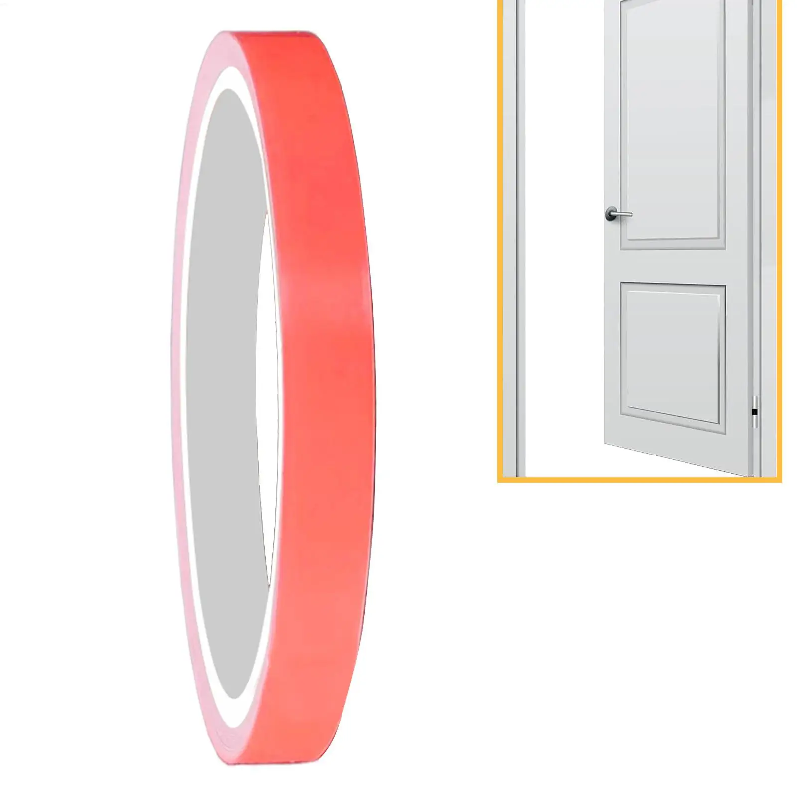 Fluorescent Tape Walls Stickers Fluorescent Duct Tape Glow In The Dark Sign For Floor Wall Steps Classroom Stage