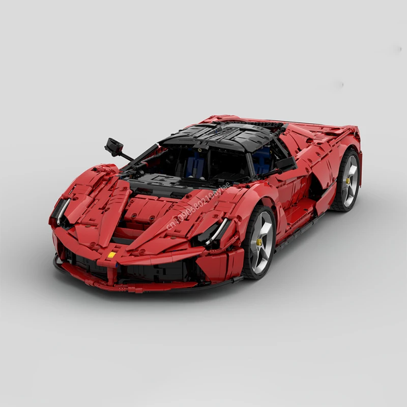 3636pcs Moc Technical Compatible 42143 Ferraried LaFerrari Supercar Building Blocks Car Model Bricks Adult Kids Christmas Gifts