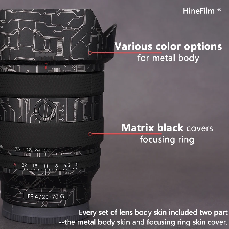 Рисунок 2 - Hinefilm Skin для объектива SEL2070G