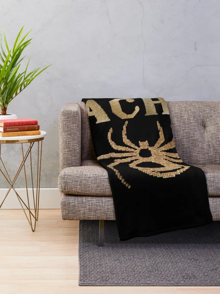 Arachnid - Nothing Like Having a Lincoln Log Spider Throw Blanket warm for winter Summer Beddings Decoratives Blankets