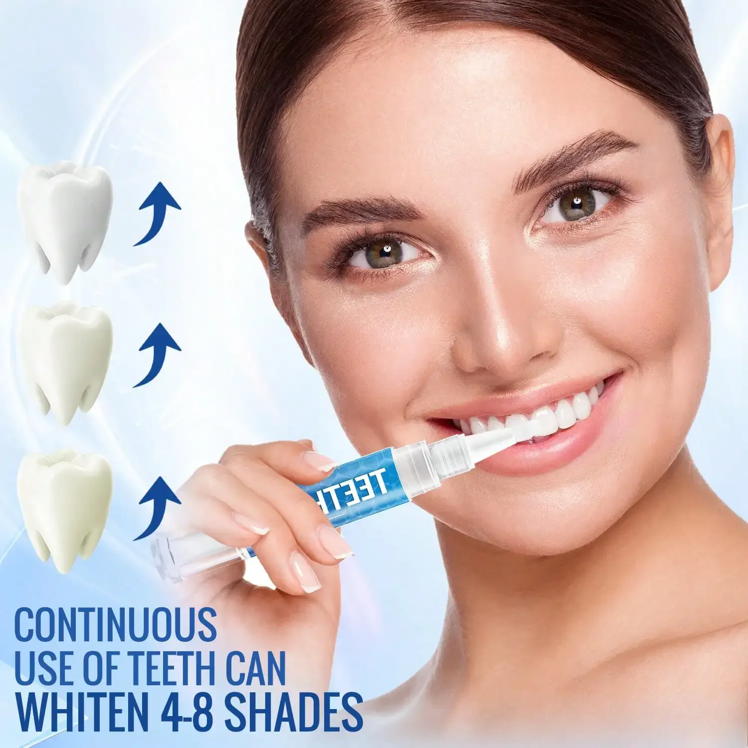 치아 미백 펜 - 잇몸을 보호하고 치아를 효과적으로 미백하며, 먼지를 제거하고 치아의 미백을 유지하며, 아름다운 미소를 선사합니다.