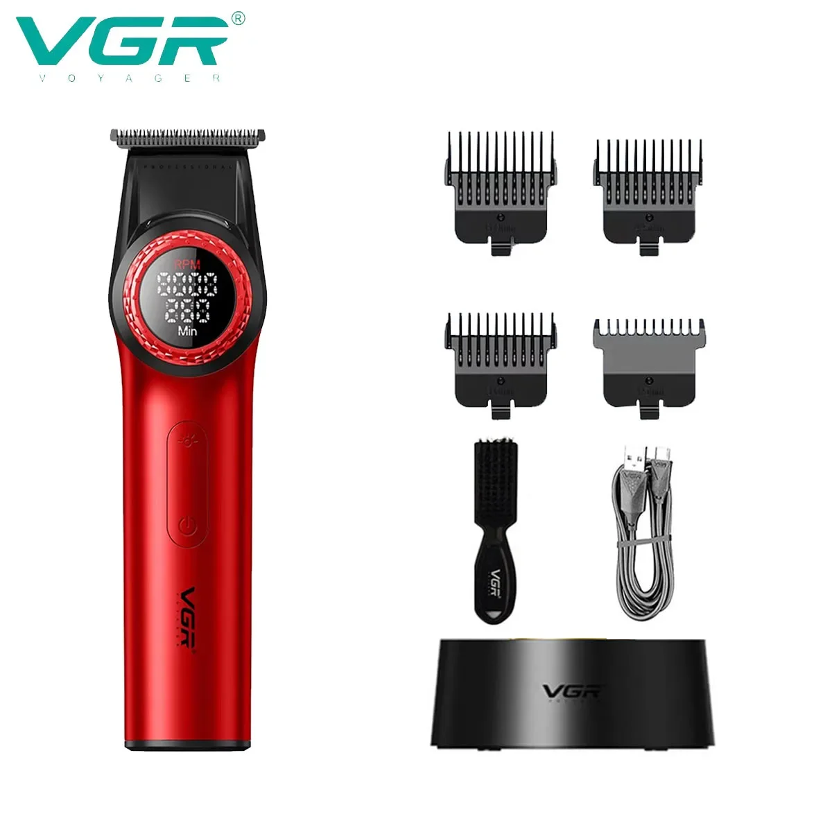 VGR ヘアトリマー コードレス ヘアクリッパー 理髪店 電動 ヘアカット