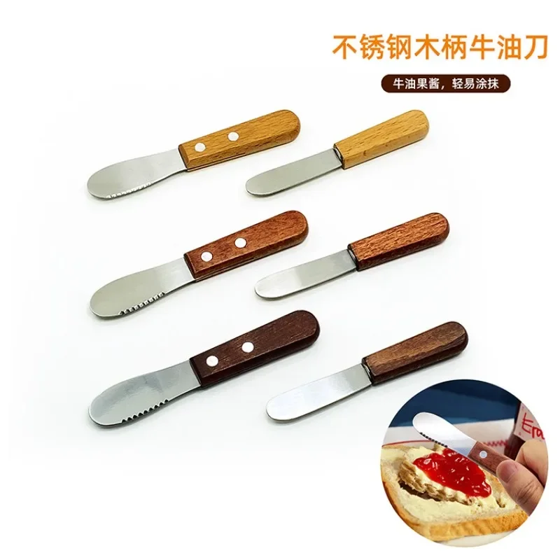 Stainless Steel Butter Spatula Cheese Dessert Jam Knifes Cream Cutlery Marmalade Toast Bread Knives Spreader Kitchen Tool