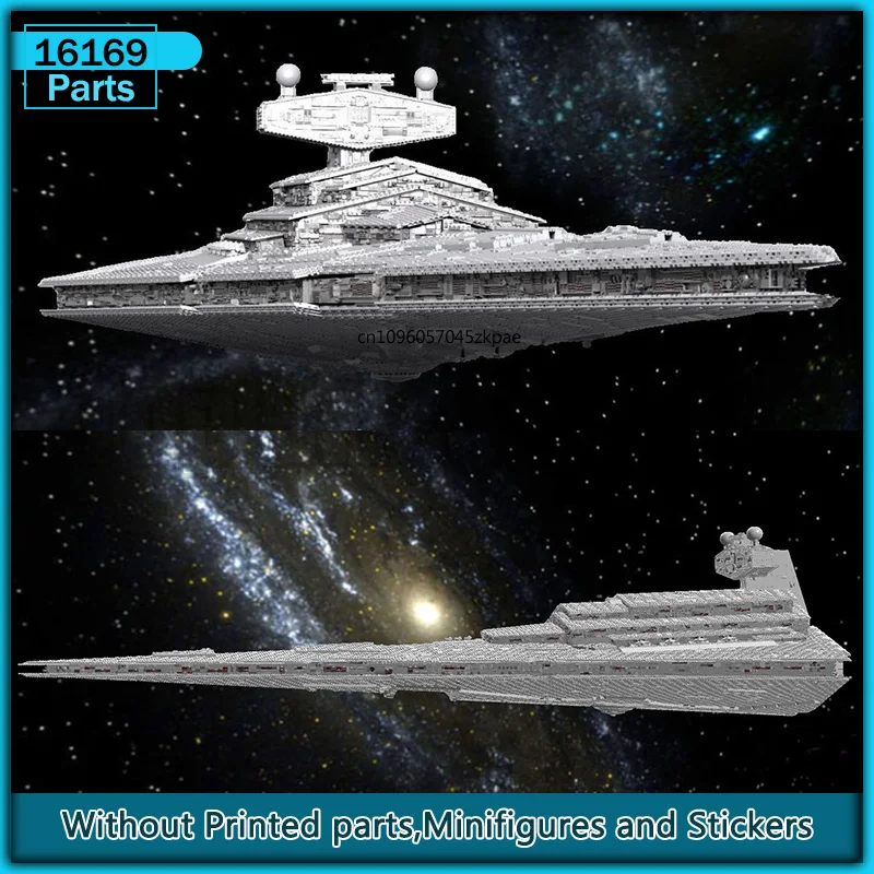 

Знаменитая космическая битва, фильм Moc, строительные блоки, тяжелый разрушитель, транспорционная модель, креативные идеи «сделай сам», игрушки, подарки на день рождения на заказ