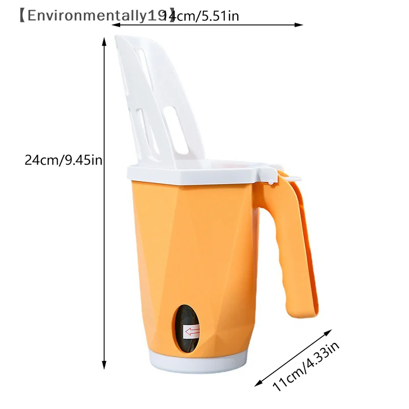 Recogedor de basura para gatos, pala para gatos, autolimpieza para bandeja de inodoro, herramienta de limpieza, suministros para mascotas