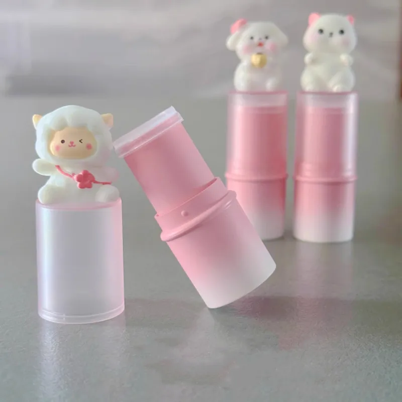 Wholesale10-50pcs Empty Lip Balm คอนเทนเนอร์ลิปสติก Wormwood Mint วาง Solid Deodorant Empty Tube คอนเทนเนอร์เครื่องสําอาง