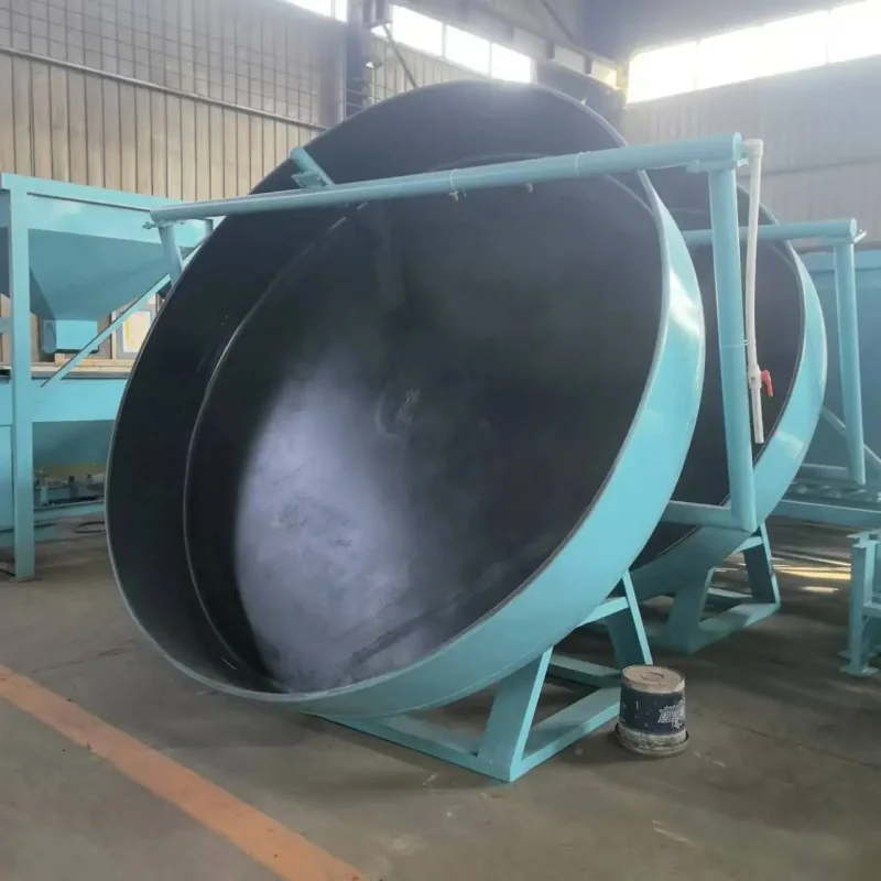 HONGHAO Organic Production Line Disc Pelletizer Granulator High Productivity 380V Spherical Fertilizer Making Machine