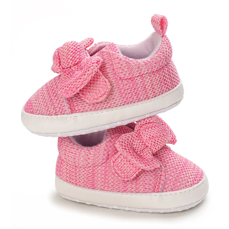 Sapatos de caminhada casual com arco bonito, bebês meninos e meninas de 0 a 1 ano, primavera e outono