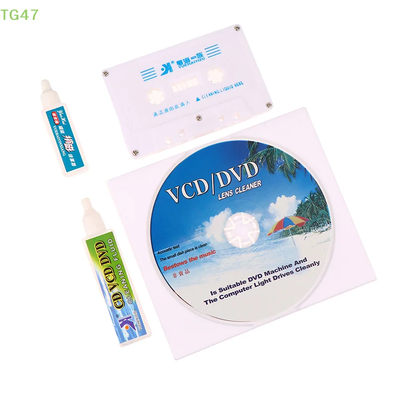 Cassette Tape Head - 【LS】CD VCD DVD-speler lensreiniger audiocassettekopreiniger demagnetiseerder
