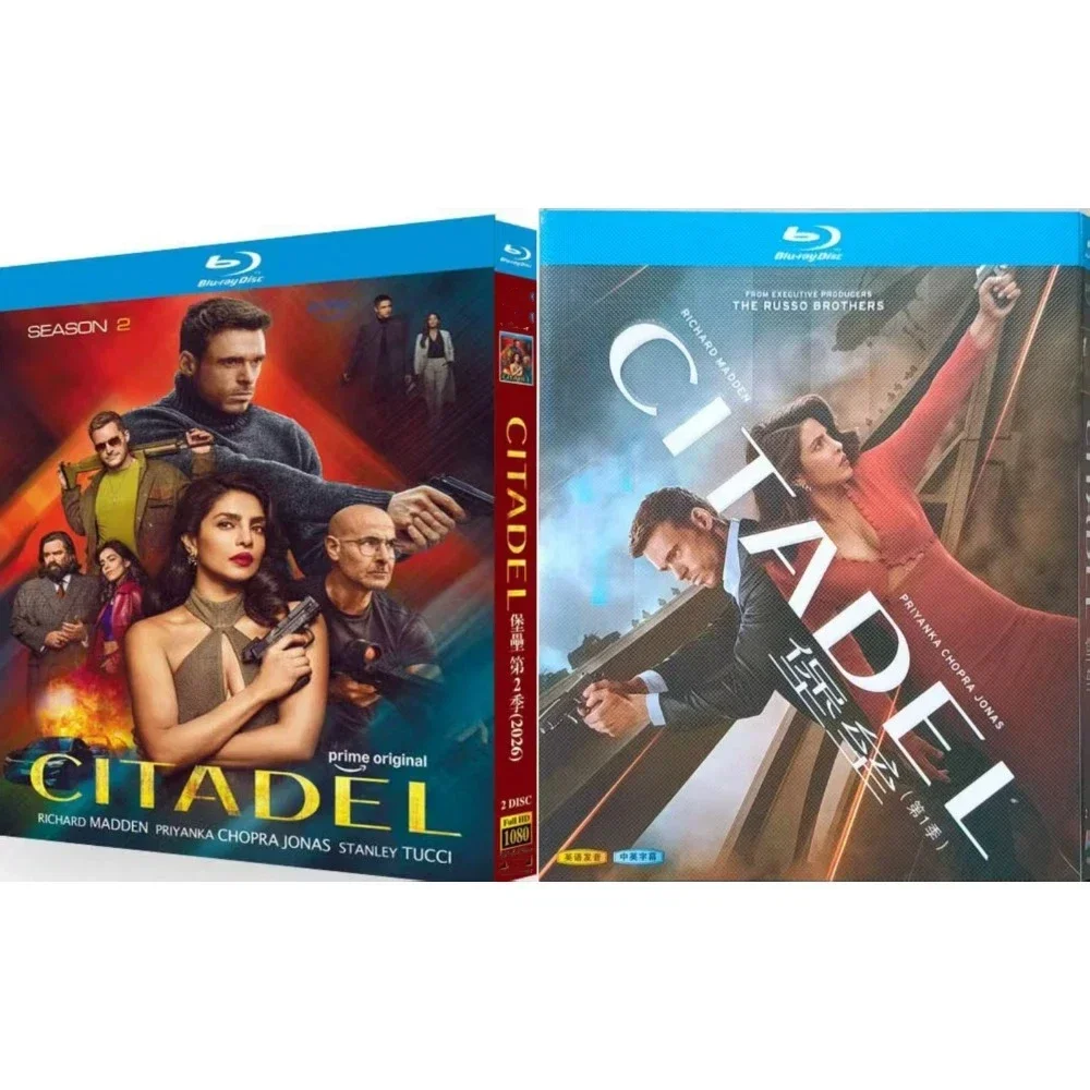 Citadel Season 1-2 (2023-2026) 4-Disc New Sealed High Definition Blu-ray Box Set DVD
