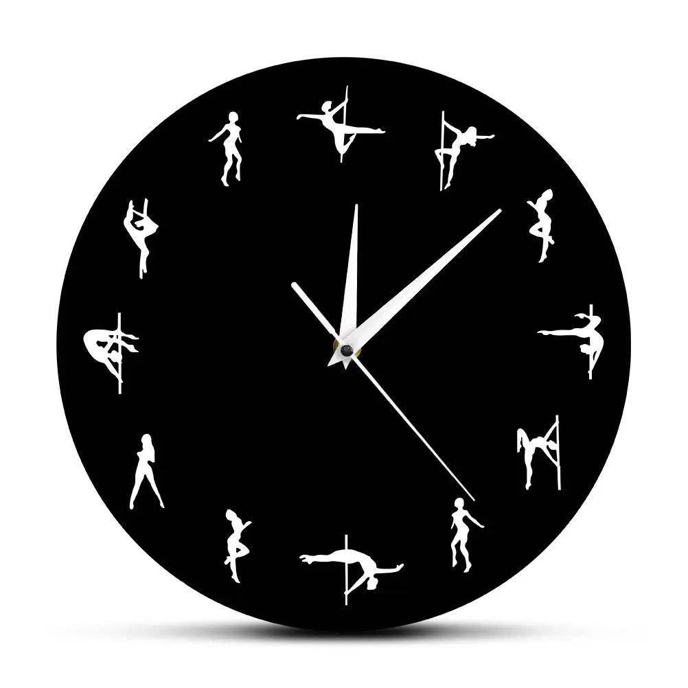 

1pc Wall Hanging Clock For Home Silent Environmentally Friendly Chic Wall Clock Bedroom Office Decor Black