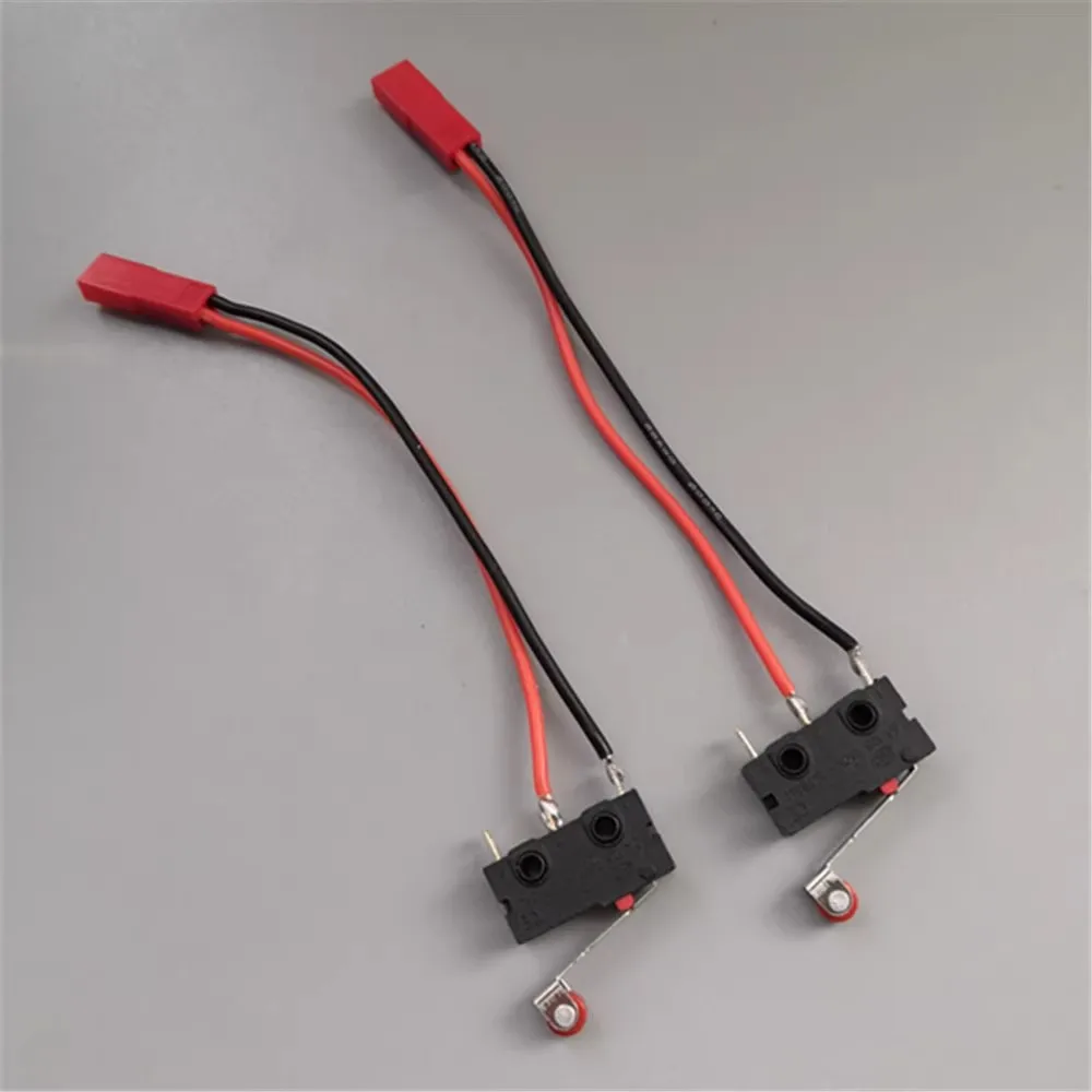 RC Boat Limit Switch Red Button Black Three-Legged Base Current Rating 5A