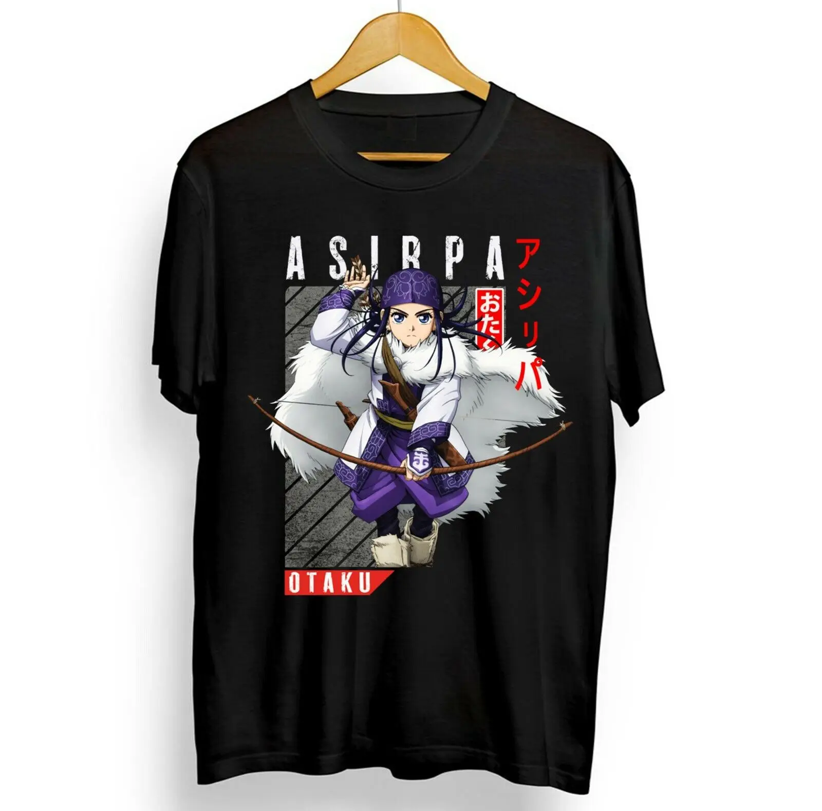 

Asirpa Golden Kamuy, Aeshtetic Anime 2022 new unisex t-shirt