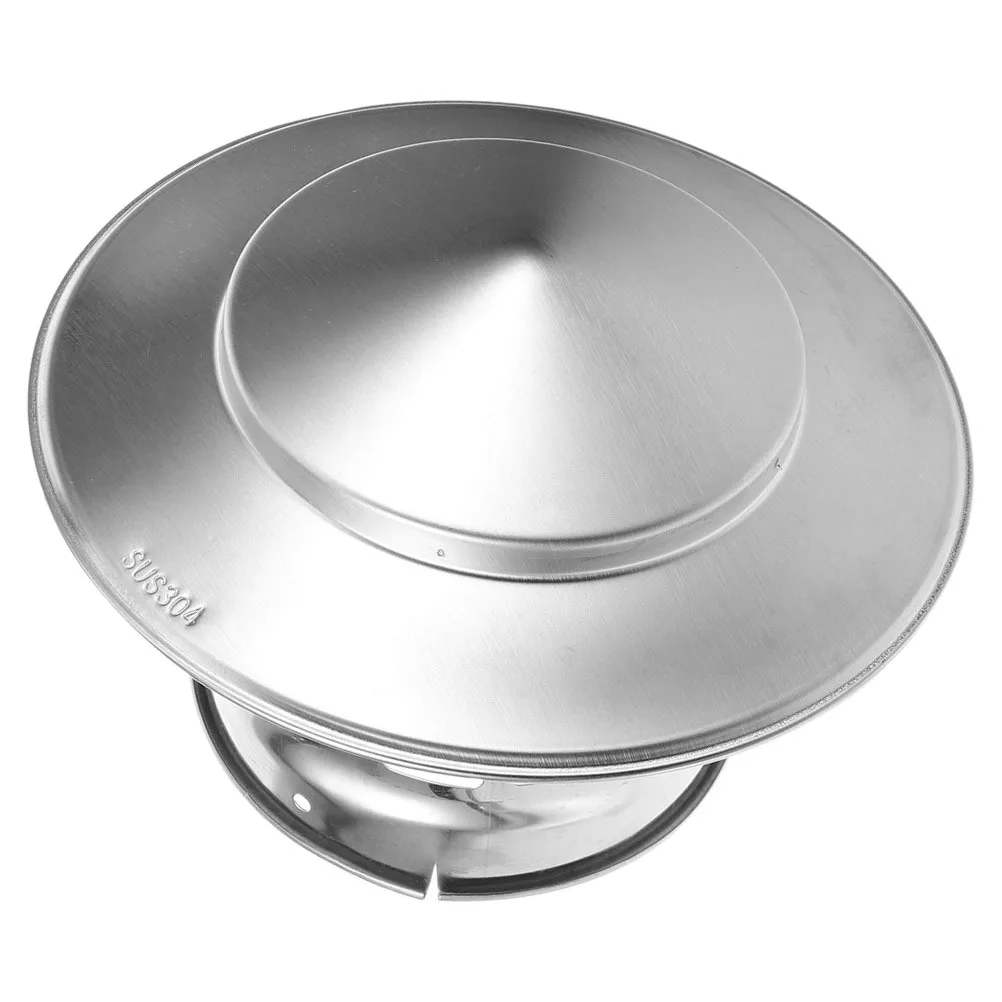 

Reinforced Rainproof Chimney Cover Thick Stainless Steel Roof Vent Cap Durable Chimney Protector Roof Vent Caps