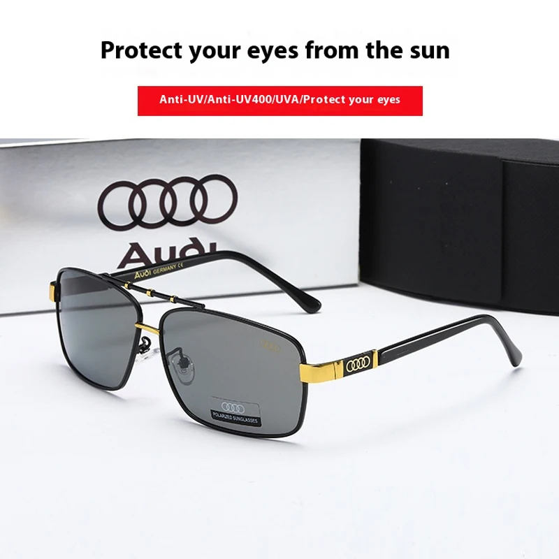 

For Audi A3 A4 A5 A6 A7 A8 Q3 Q5 Q7 Q8 RS3 RS4 RS5 RSQ3 S3 S4 S5 TT Car High Men Anti Glare Driver Goggles Polarized Sunglasses