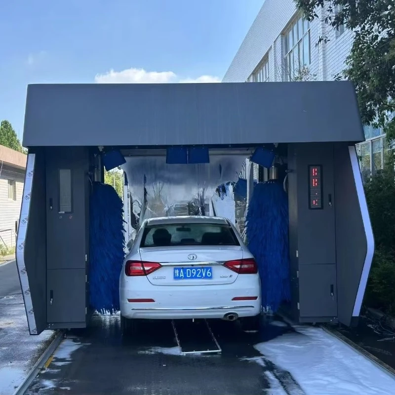 High Pressure Frequency Conversion Silent Air Dryer Touchless Automatic Car Wash Machine For Commercial Car Wash Station