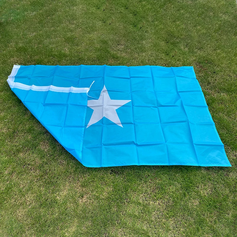 aerlxemrbrae flag Somalia flag Banner 3ft X 5ft Polyester Somalia National flag