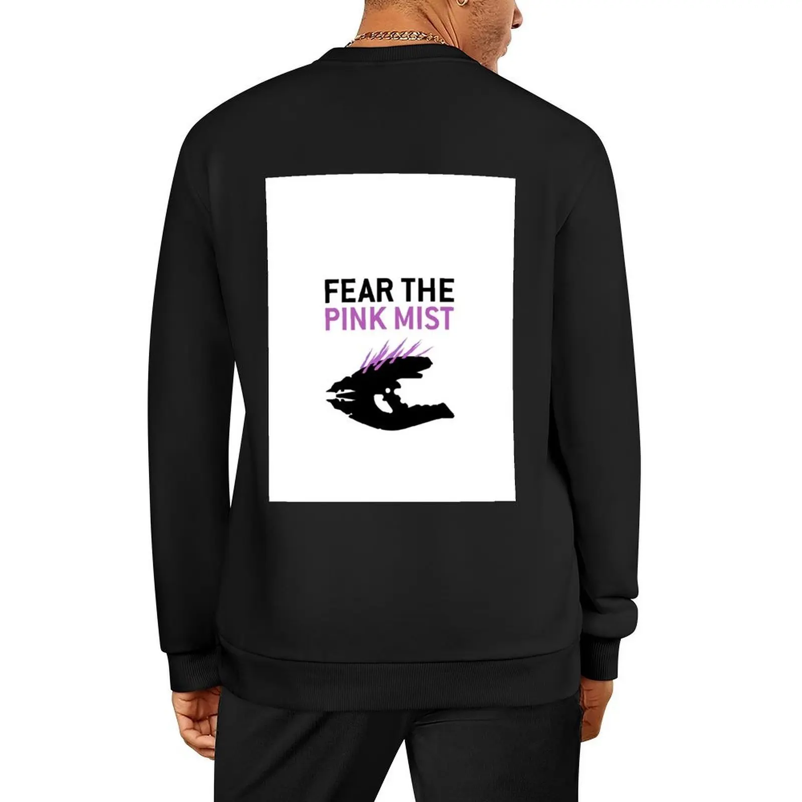 

Halo Needler Fear The Pink Mist! Pullover anime clothes men clothes men's coat korean clothes new in sweatshirts