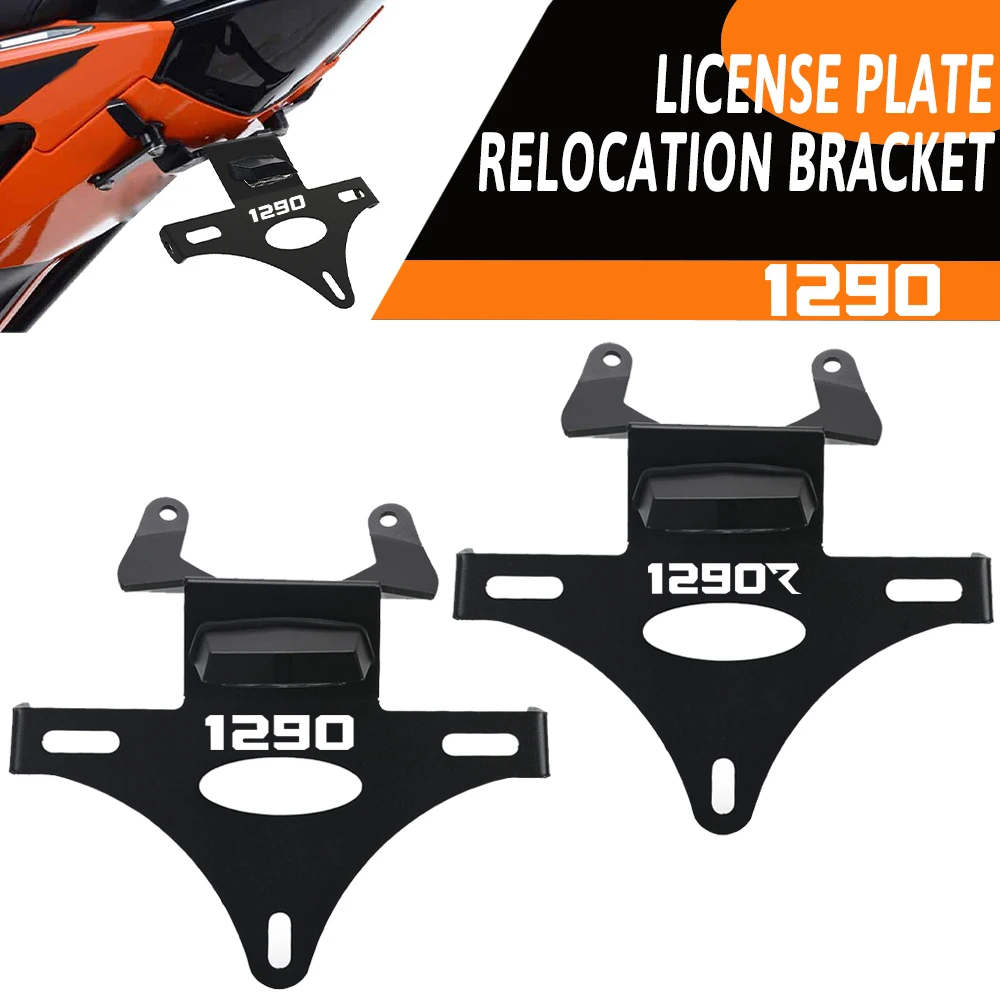 support-de-plaque-d'immatriculation-de-moto-pour-super-duke-r-1290-eliminateur-de-garde-boue-support-d'enregistrement-1290-duke-2014-2015-2017-2018-2019