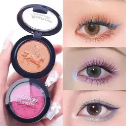 1pcs Glitter Eyeshadow Palette Chameleon Monochrome Metallic Shiny Pigment Shimmer Eye Shadow Powder Women Makeup Cosmetics