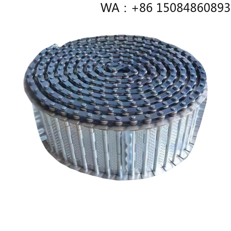 Image 4: Pièces usinées CNC, plaque de chaîne en acier inoxydable, résistante aux hautes températures, bande transporteuse à copeaux pour utilisation en restaurant CNC