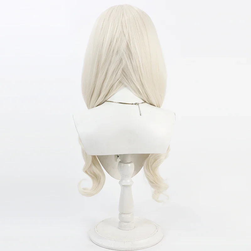 Juego de Anime archivo azul Utsumi Aoba Cosplay peluca fiesta de Halloween Prop pelo sintético fibra resistente al calor + gorro de peluca