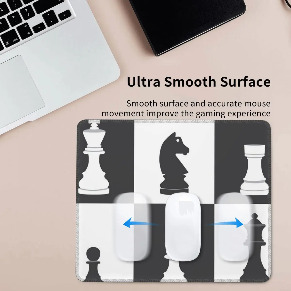Multi-size Mouse Pad Chess Pieces On Board Gamer PC Laptop Mats Keyboard Carpet Computer Gaming Office Accessories Desk Mat