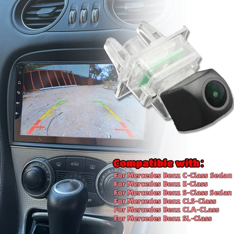 

Безошибочная камера заднего вида для автомобиля, прямая установка для Mercedes-Benz C/E/S/CLS/CLA/SL-Class Sedan Coupe 2007-2020
