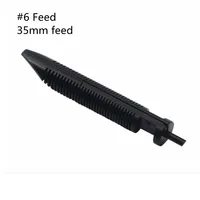 3 piezas Jinhao # Pluma estilográfica de 6 puntas de alimentación, punta de alimentación de 35mm apta para Jinhao 100 450 159 Yongsheng 699 Moonman T1 C1 Kaigelu 316 316A