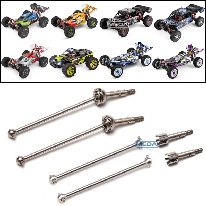 WLtoys 1/12 1/14 144001 144002 144010 124016 124017 124018 124019 RC Car Original Spare Parts Cardan Shaft Dog Bone Rear Axle