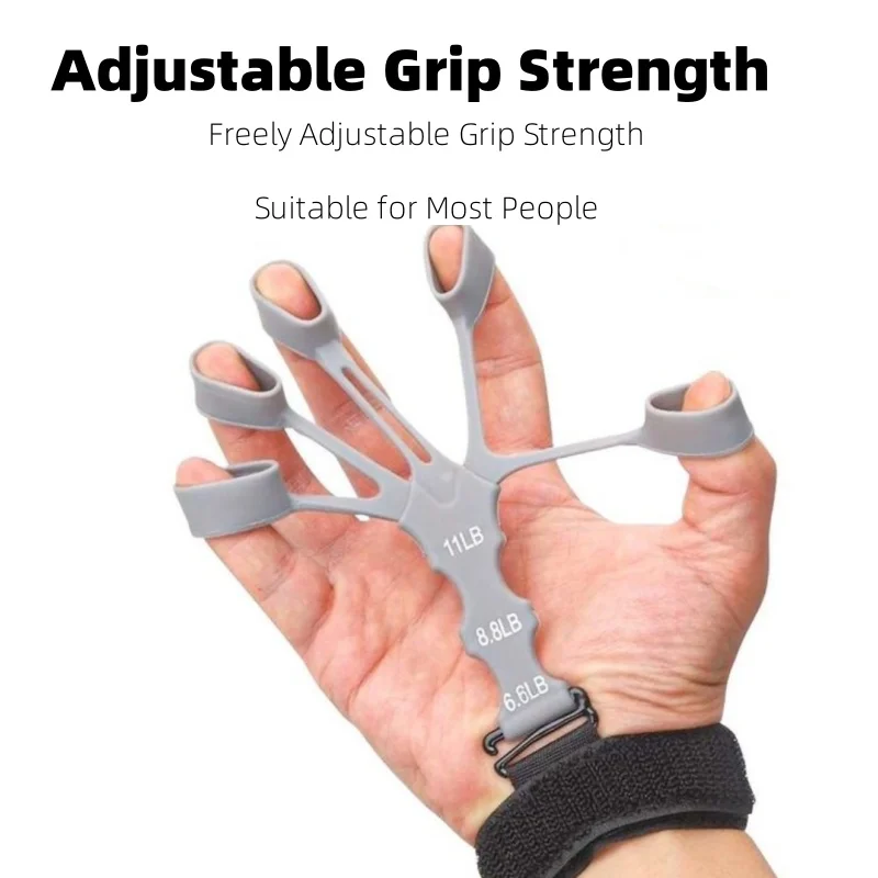 YS00099- Silikon-Fingertrainer, Handgelenkzieher, Trainingsassistent, Griffkrafttrainer