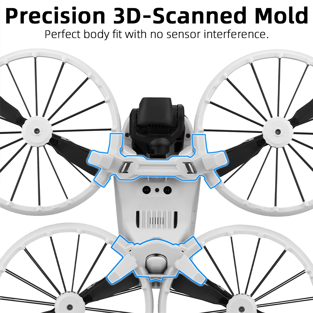 لـ DJI Flip زيادة دعامة الارتفاع لملحقات حماية الهبوط
