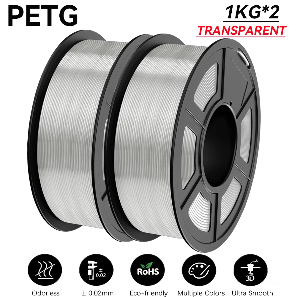 JAYO 2 rollen 3D PETG/PLA/PLA PLUS/HS PLA/PLA Meta/PLA Mat/ZIJDE 3D-printerfilament 1,75 mm 3D-printmaterialen voor 3D-printer
