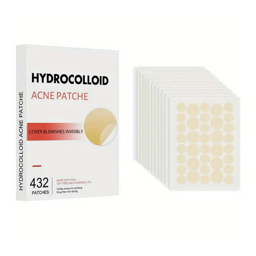 432pcs Transparent skin tone acne sticker is mild and non-irritating, fades acne, closes acne, improves acne skin