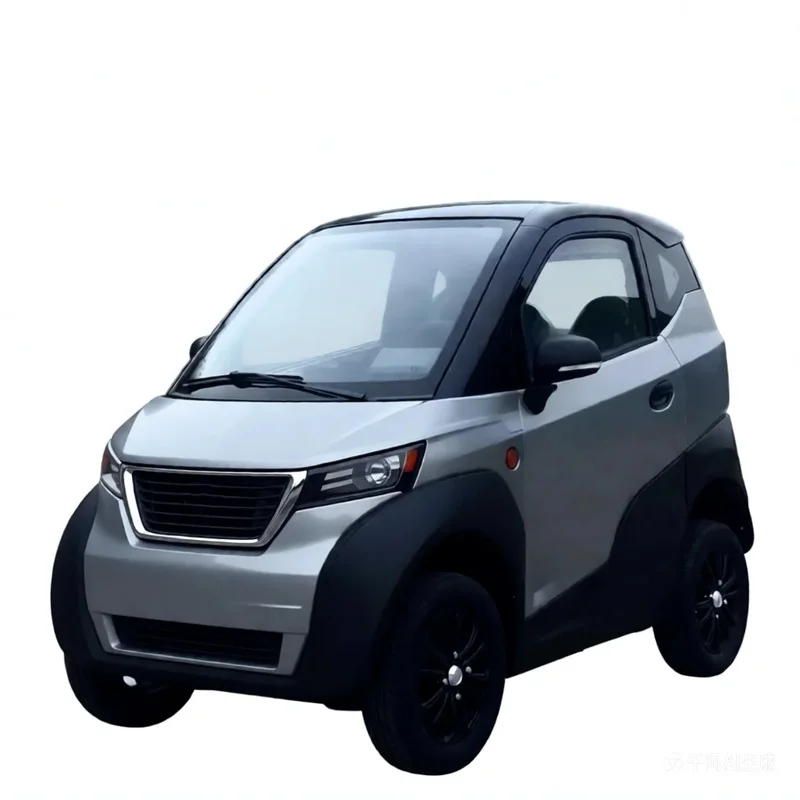 NUEN Fully Enclosed Mini Electric Car 4 Wheel 50kW Motor Under 100km Range EEC DOT Certified