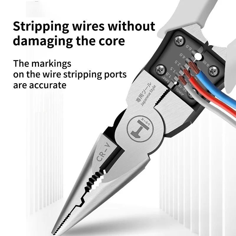 كماشة خضراء للكهربائيين أدوات أجهزة منزلية متعددة الوظائف موفرة للعمالة كماشة متخصصة لقطع أسلاك الفولاذ