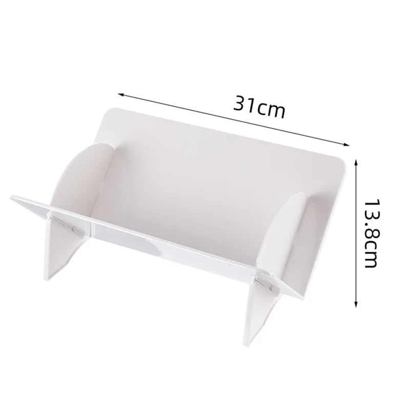 Practical-Inclined Mouth Book Stand File Rack Desktop Reading Bookshelf Stand Book Folder Desk Storage Box Shelf A Easy To Use
