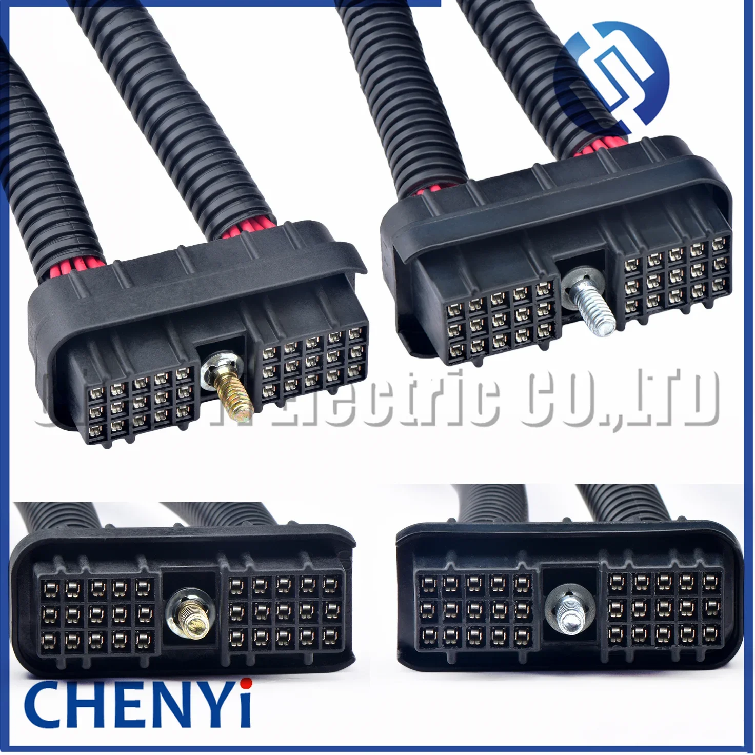 30-pinowe złącze automatyczne ECU Gniazdo ECM Metri-Pack 150 Części do maszyn do wiercenia olejem Wtyczka wiązki przewodów 15492542 15492543
