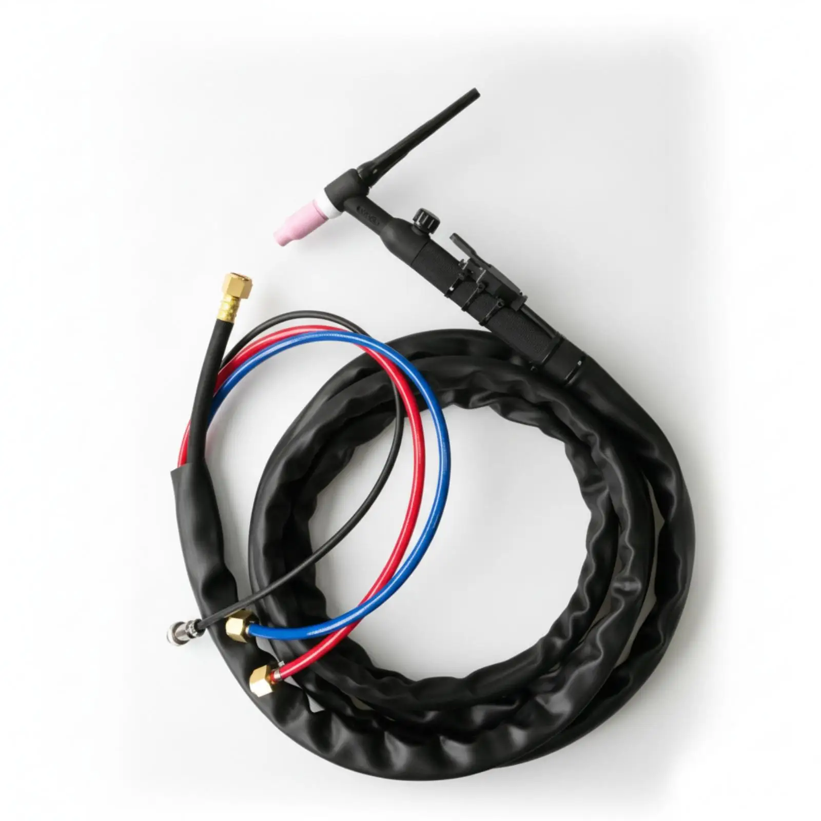 Argon TIG Welding Torch Kit Water Cooled WP18V Flexible 8M Hose for Precision Fabrication Work