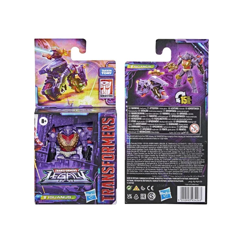 在庫あり 変形玩具 本物の義理の子シリーズ コアレベル リザードモンスター 15ステップ変形 9CM おもちゃ